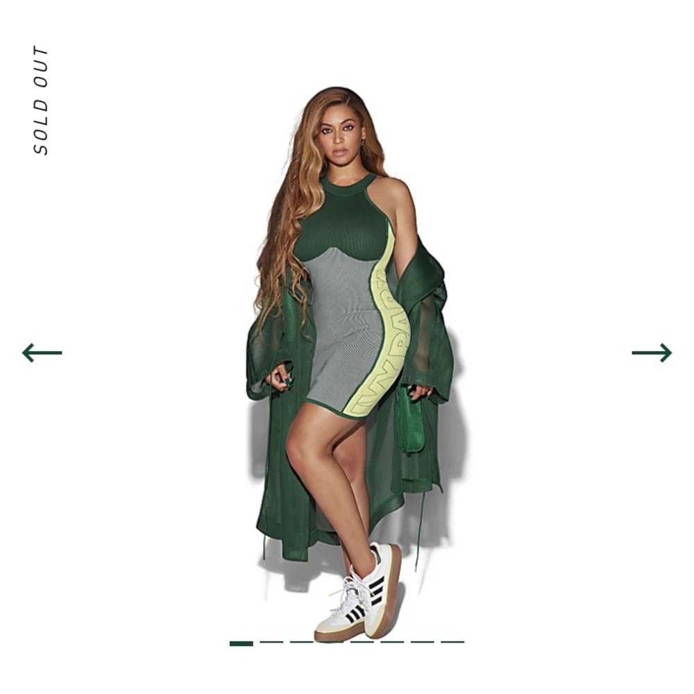 SOLD:   IVY PARK x ADIDAS Knit Logo Dress XS